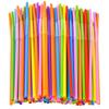 Pajita de arte 100 colores flexible DIY pajita para modelar pajita de pp desechable plástico