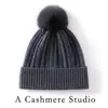 Sombrero Popular de Cachemira para Otoño e Invierno Moda Femenina Bola de Pelo de Zorro Sombrero de Lana Cálido Gorra con Protección para los Oídos Amazon