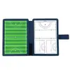 Pizarra táctica de hockey, magnética de doble cara, para entrenar e instruir durante los partidos, plegable y portátil, plan de lección de hockey sobre hielo