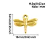 Acessórios de Libélula em Aço Inoxidável 304 Luxo Acessível Acessórios de Nicho Colar Pulseira Joias DIY Joias Banhadas a Ouro 18K em Estoque