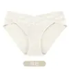 Pantaletas de Satén de Lujo Ligero Estilo Francés para Mujer, Refuerzo 100% Algodón, Nuevas Sexys sin Costuras con Ribete de Encaje para Chicas Jóvenes