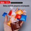 Bolsa para Joias Especial Pequena Cor Transparente Impressa Bolsa Auto-selante Bolsa para Corrente de Pílulas Bolsa de Embalagem Bolsa Selada para Joias