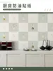 Pegatinas Anti-Humo de Aceite para Cocina para Uso Doméstico, Pegatinas para Azulejos de Gabinetes y Estufas, Pegatinas de Pared Impermeables, Autoadhesivas y Resistentes a Altas Temperaturas
