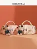 Fábrica de Origem Bolsa do Norte Novo Estilo Transfronteiriço Bolsa de Mão Pequena Fresca e Simples para Mulheres, Bolsa Quadrada Pequena da Moda, Bolsa Transversal de Ombro