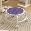 Banqueta Giratória com Rodas Silenciosas, Banqueta Baixa para Crianças, Banqueta Doméstica, Banqueta Redonda para Banho, Banqueta para Crianças Pequenas, Banqueta para Dormitório, Banqueta para Preenchimento de Costuras