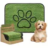 Alfombrilla Lavable para Perros Pawpals - Reutilizable, Absorbente y Antideslizante, Hecha de Fibra de Poliéster Absorbente, Adecuada para Jaulas, Sofás y Areneros - Lavable a Máquina/Lavable a Mano, Resistente al Desgarro, Ideal para Perros Extra Pequeños y Medianos