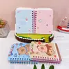 Nuevo Cuaderno de Bobina Kapibala Lindo Dibujo Animado Separador Cuaderno Creativo Bloc de Notas Bloc de Notas Libro de Mano