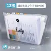 Bolsa de organza multicapa A4 para estudiantes, simple, gran capacidad, portapapeles de examen, bolsa de almacenamiento, carpeta insertable para clasificación de datos
