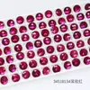 Dongzhou Diamante para Uñas Rosa Rojo Punto de Diamante Accesorios para Joyería DIY Forma Ovalada Especial Uña Portátil Diamante para Uña Venta al por Mayor