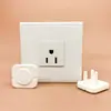 Toma de corriente de seguridad con descarga eléctrica para bebés, estándar estadounidense, cubierta protectora para enchufes de protección para niños, cubierta protectora