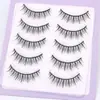 Pestañas Postizas Enteras Naimei de Una Pieza con Tallo Duro Tallo Transparente Estilo Natural COS Maquillaje Tailandés Pequeño Demonio Principiante Diario