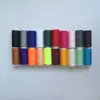 Casa 20 Cores Linha de Reparo Cor Fixa Linha de Costura Material Artesanal Bobina Pequena Linha de Algodão Linha de Costura Preto Branco