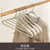 Perchas sin costuras de hombros anchos, Perchas de plástico engrosadas antideslizantes para uso doméstico, Perchas engrosadas para adultos, Perchas para ropa de estudiantes de dormitorio