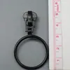 No. 5 Tiradores de Cremallera, Tirador de Nailon Negro por Electroforesis, Tirador de Cremallera Metálico para Bolsos y Ropa, Tirador de Cremallera de Aleación de Zinc