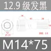Tornillos de Cabeza Cilíndrica de Alta Resistencia Grado 12.9 para Impulsión de 1/2", Tornillos de Estándar Nacional, Caja Completa M2M3M4M5M6M8