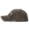 Sombrero Vintage Estilo Americano Lavado Bordado Estéreo para Hombre y Mujer Casual Parasol Hacer Viejo Descolorido Gorra de Béisbol Transfronterizo en stock