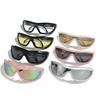 Óculos de sol hip hop da moda Y2K, novos óculos de sol para festa, decoração de palco, óculos de sol coloridos, óculos de sol para áreas externas, mulheres e homens