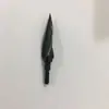 Acessórios de arco e flecha de folha de salgueiro rotativos em espiral de 125 grades retrô antigo flecha arco retrô fábrica atacado Flecha