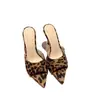 Sandalias Elegantes de Punta Fina sin Cierre para Verano 2026 con Tacón Delgado y Diseño Plisado, Sandalias de Tacón Alto Abiertas de Moda para Mujer