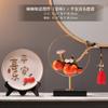 Novo Estilo Chinês Tudo combina bem com ornamentos de varanda de entrada de caqui sala de estar armário de TV armário de vinho decorações de escritório