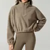 E-commerce Transfronteiriço Moletom Esportivo de Lã Pelúcia com Capuz Feminino Roupa Externa Casual Esportiva Outono Inverno Quente Top