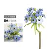Decoración de interiores para el hogar, simulación de flores falsas, diseño floral de terciopelo único, simulación de lirio del Sagrado Corazón, ciruela Nestlé