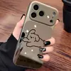 Diseño Sencillo de Perro Adecuado para Funda de Teléfono iPhone 17 16/14Pro Apple 13Pro Superficie de Espejo 15Promax17A Anti-Rayaduras