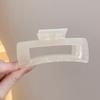 Pinza para el Cabello Colorida, Elegante y de Alta Gama, Pinza Grande de Tiburón, Pinza para el Cabello Transparente de Sirena Coreana, Diseño Adorno para el Cabello