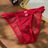 Ropa interior sexy de encaje nueva para mujer, niña, transparente, transpirable, delgada, calzones delgados, seductora, ropa interior sexy para mujer