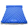 2024 Pie Nuevo Individual Rombo TPU Esterilla Inflable Tienda de Campaña Exterior Ultra Ligera Portátil Esterilla Impermeable Cama Inflable