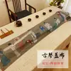 Tela para Cubrir Guqin con Pintura Tradicional, Cubierta para Instrumento Musical, Cubierta para Guzheng, Accesorios para Guzheng, Tela de Cubierta Estilo Chino Nuevo, Una Pieza al por Mayor