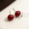Fiebre Mismo Estilo Placa para Incienso Antimosquitos sin Oreja Perla Clip para Oreja Nicho Simple Elegante Aretes Pendientes para Mujer Diarios Combinan con Todo