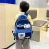 Mochilas Escolares para Meninos e Meninas de Jardim de Infância Mochilas Escolares Fofas de Desenho Animado para Crianças em Idade Pré-Escolar Mochilas Infantis com Redução de Peso Tendência 3-6 Anos
