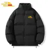 Chaqueta de Algodón con Cuello Alto de Moda Urbana para Pareja Transfronteriza Moda Americana Casual Multicolor Opcional Abrigo de Algodón Engrosado para Invierno