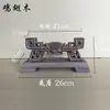 Soporte para Espadas con Base de Madera Maciza, Soporte para Espada Han y Espada Tang, Soporte de Exhibición para Espadas, Soporte para Armas, Soporte de Exhibición para Espadas y Cuchillos de Tamaño Mediano