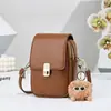 2026 Nueva Bolso Cruzado Mini Versátil para Uso Diario para Mujeres, Bolso de Hombro Cuadrado Pequeño Simple con Solapa para Viajes Diarios
