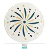 Posavasos de Hilo de Algodón Estampado Estilo Europeo Personalizado Aislante Térmico Posavasos Ins Alfombrilla de Mesa Restaurante Antideslizante Decoración Fresca Mantel Individual