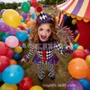 Disfraces de Halloween Transfronterizos para Niños, Faldas a Cuadros de Payaso para Niñas, Disfraces de Fiesta de Carnaval para Niños