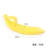 Dildo Macio e Fácil de Inserir em Formato de Banana, Dispositivo de Masturbação para Desenvolvimento Anal, Brinquedo Divertido Inserível em Formato de Banana, Contas Anais Atacado