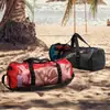 Bolsa Cruzada Portátil Casual de Malla Transpirable para Viajes, Playa, Natación, Lavado, Almacenamiento