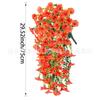Amazon Enredadera de Flores Artificiales Colgante de Pared Enredadera de Gloria de la Mañana Planta Verde Artificial Falsa Simulación Enredadera de Gloria de la Mañana de Eucalipto de 69 Piezas