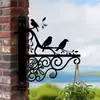 Artesanato em Metal Transfronteiriço Ganchos para Suporte de Plantas Penduradas Cestas Decorativas para Pendurar ao Ar Livre Vasos de Flores Itens Internos Enfeites para Pendurar