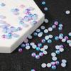 Perlas Imitación Semicirculares para Abdomen, Joyería Hecha a Mano Monocromática Colorida, Pasadores para el Cabello DIY, Accesorios para el Cabello, Materiales para Uñas, Adhesivo Casero