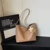 Bolso Tote de Moda de Gran Capacidad para Mujer 2026 Verano Nuevo Estilo Coreano Moda Bolso de Hombro Retro Bolso de Axila para Viajes
