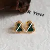 Brincos Casuais Retrô Elegantes de Concha com Zircônia Microcravejada Design de Luxo Acessível Brincos de Ponta Nicho