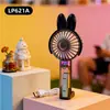 Ventilador Pequeño Portátil Color Caramelo Dibujos Animados Base de Soporte Extraíble Ventilador de Carga para Escritorio Premios de Festival