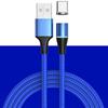 Cabo de Dados Magnético de Sucção para Carregamento Rápido 3A Aplicável a Celular Apple Huawei vivo Xiaomi Carregamento Rápido Cabo de Carregamento Três em Um