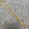 O fabricante direto Guan Shanyue oferece cordões de jade fumaça verde, pérolas, cordões de pérolas multicoloridos e outros acessórios para roupas tradicionais, leques, etc.