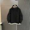 Otoño 2024 Nueva Chaqueta de Trabajo para Hombre Resistente al Viento Color Sólido con Capucha Moda Personalidad Casual Chaqueta para Hombre