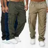 Comercio Transfronterizo 2026 Primavera Pantalones de Trabajo Holgados de Pierna Recta con Múltiples Bolsillos Moda Versátil Pantalones Casuales Al por Mayor en Stock